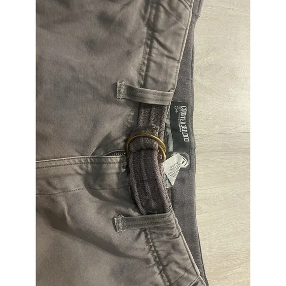 COUNTER CULTURE Vintage Utility Cargo Shorts 36 skater raver hip hop 90s 00s y2k - Picture 4 of 15